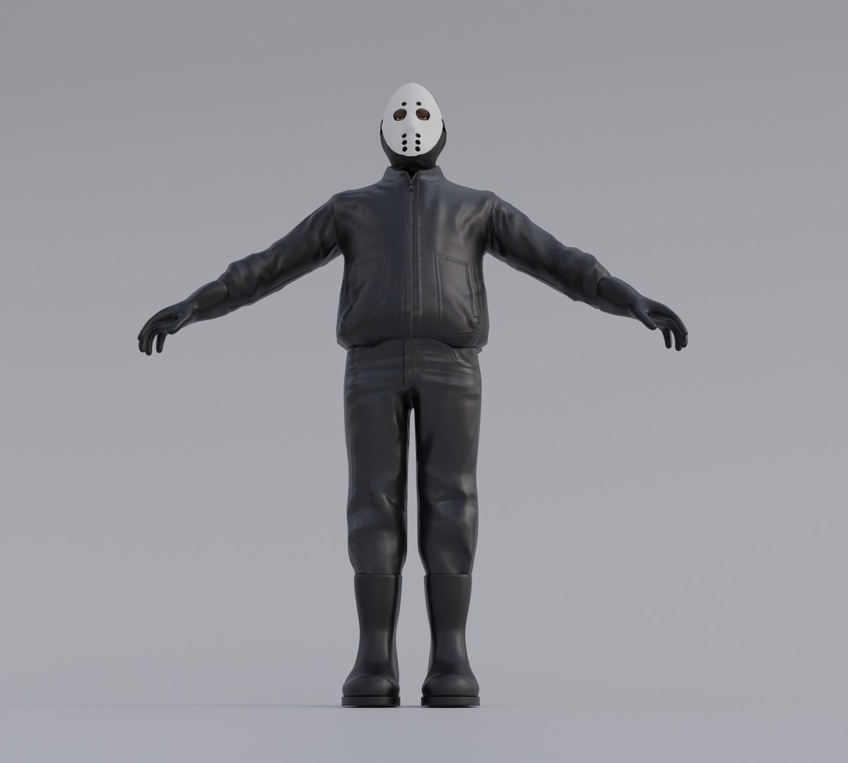 3D Man in An All Black Outfit and White Hockey Mask model https://p.turbosquid.com/ts-thumb/Tr/jHPYLI/No/6/jpg/1707857549/1920x1080/fit_q87/10ce7a131eb6048cedda5b5d436640c36431e6ec/6.jpg