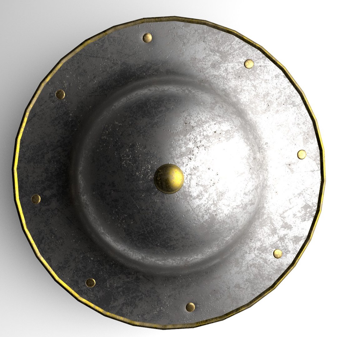 3D Medieval Steel Buckler - TurboSquid 1738650
