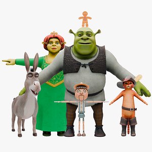 Shrek Models Collection