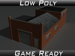factory building 32 3D model