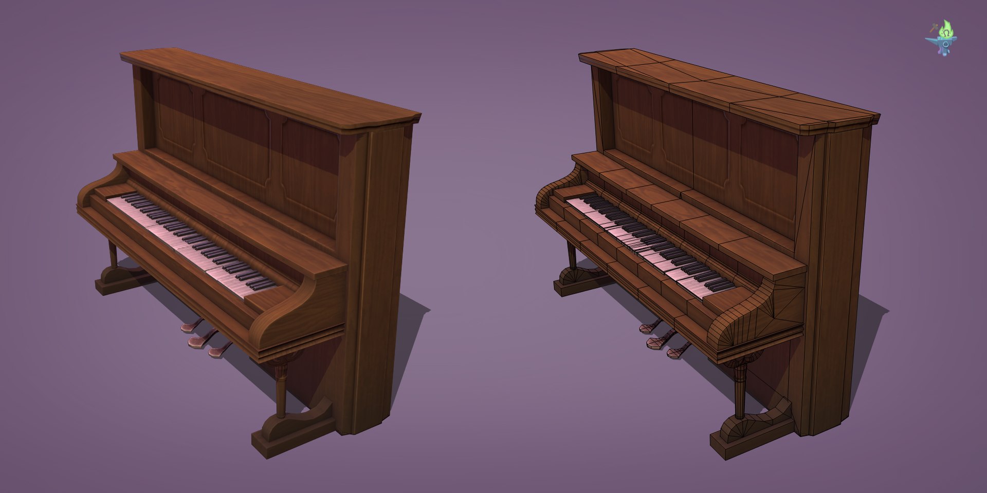 Piano Games 3D Model - TurboSquid 1537505