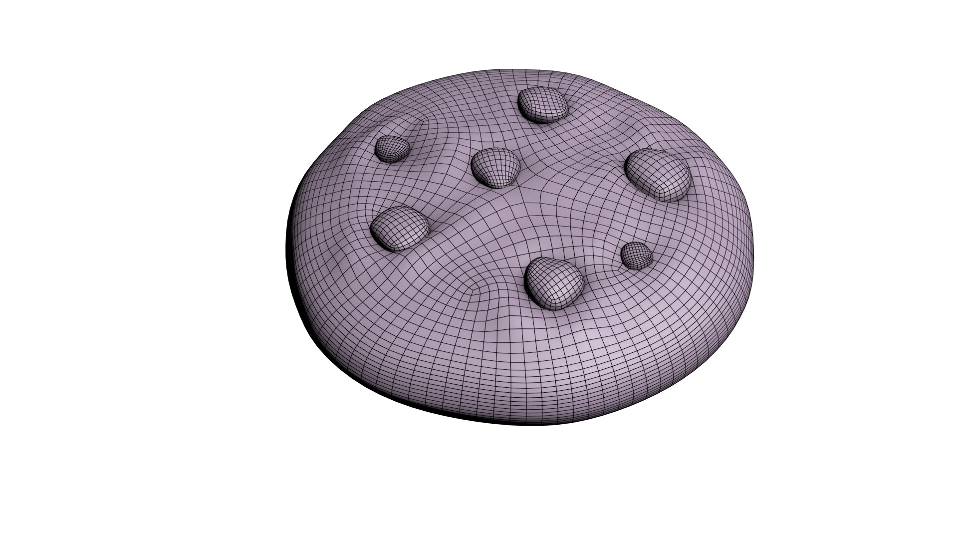3D Cartoon Cookie Model - TurboSquid 2170411