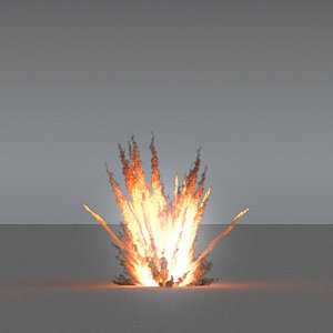 Ground Explosion Trails 01 - vdb
