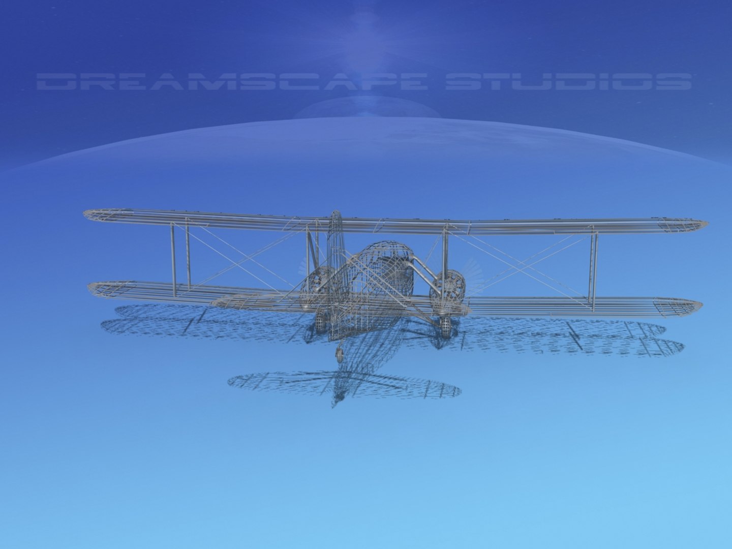 propellers curtiss condor 3d model