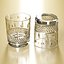 Whisky Glas + Chivas Untersetzer