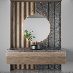 bathroom furniture set 60 model
