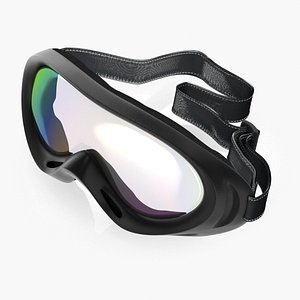 3D model windproof sport glasses skiing