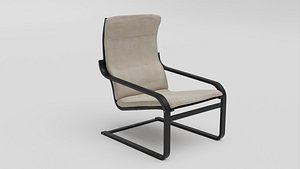 3D Chair - POANG model