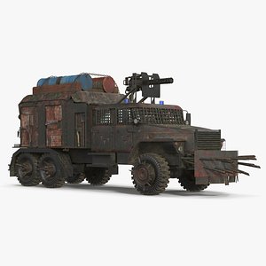 3D Apocalyptic Truck