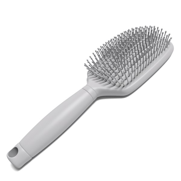 3d hair brush