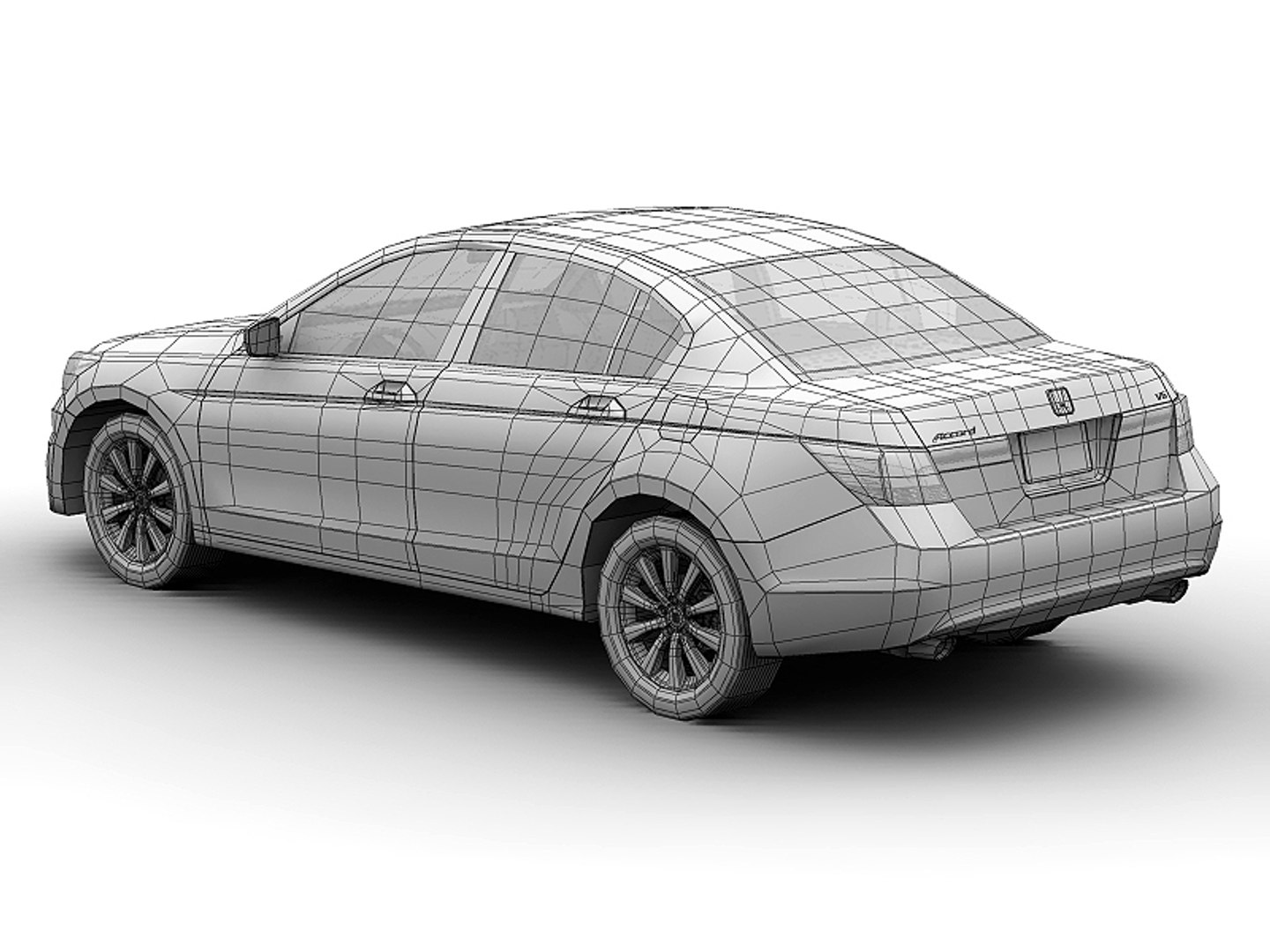3d Honda Accord Model