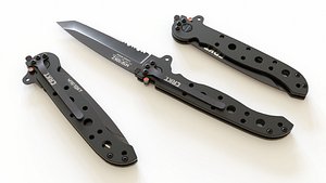 3D folding knife