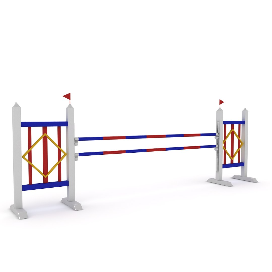 3D Horse Jump Obstacle Model - TurboSquid 1343049