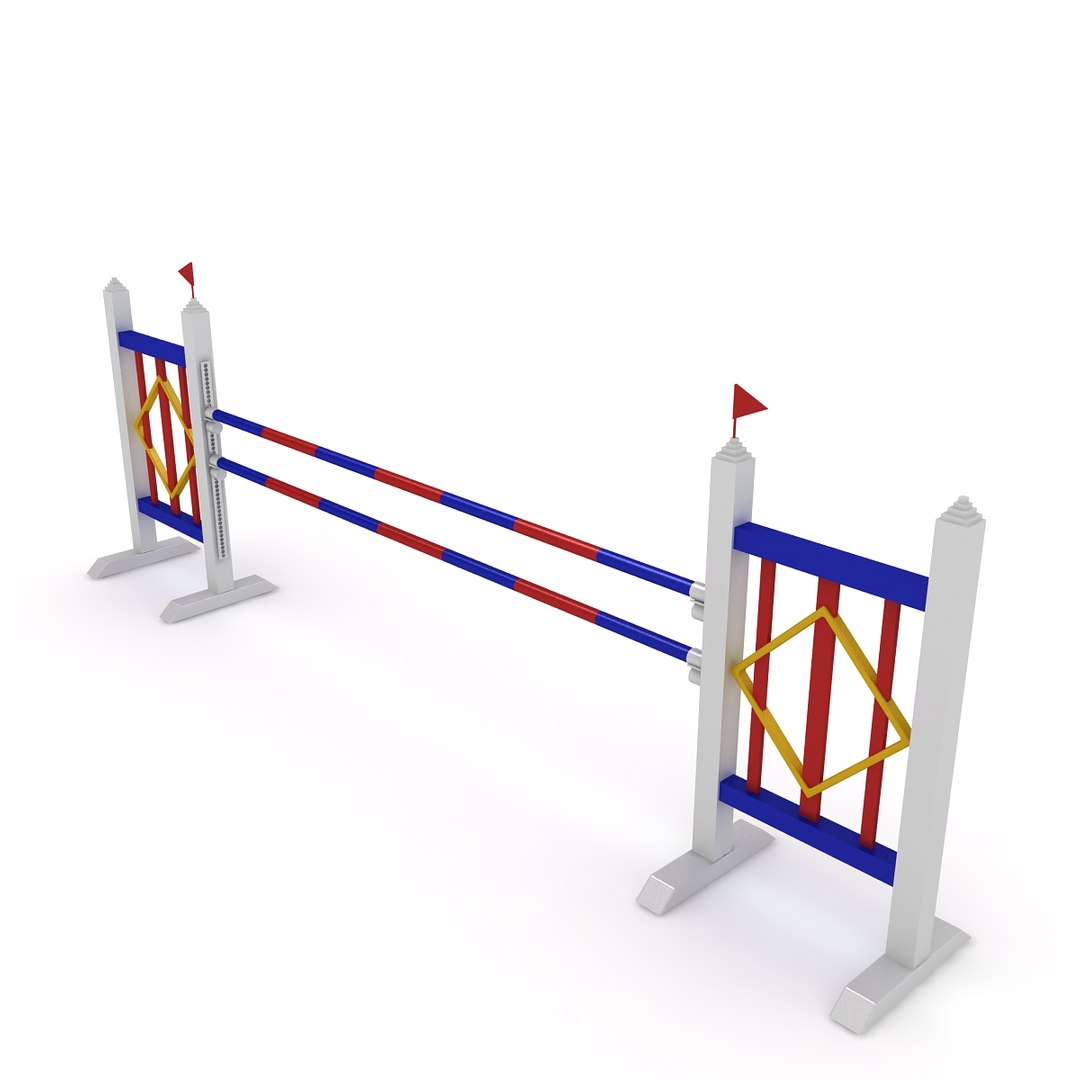 3D Horse Jump Obstacle Model - TurboSquid 1343049