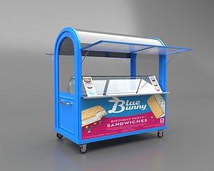 ice cream cart model