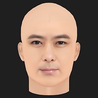 Low Poly Jimmy Lin - Lin Zhi Ying Head