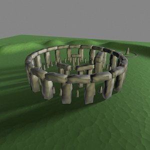 stonehenge wiltshire uk 3d model
