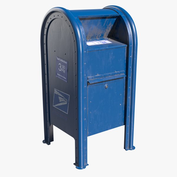 modelo 3d Mail Collection Drop - TurboSquid 2093186