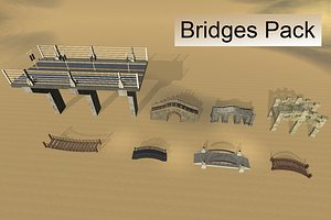bridges pack 3D model
