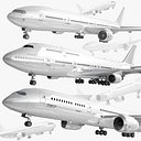 Pack blanc générique Boeing