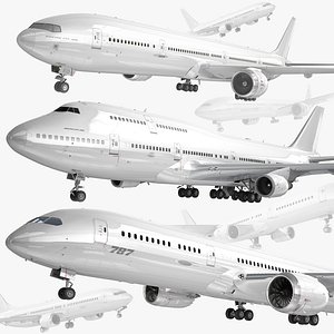 Boeing Generic White Bundle