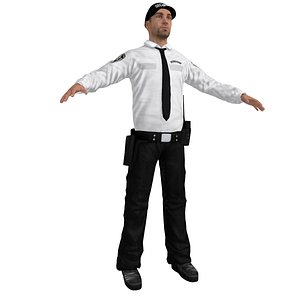 security agent 3d max