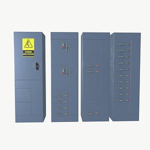 Fuses Panel Set 3D