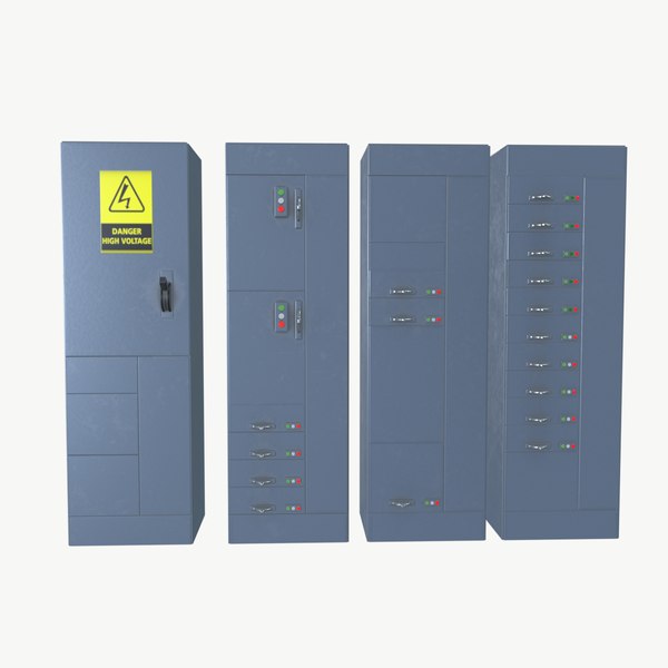 Conjunto de painel de fusíveis Modelo 3D - TurboSquid 2261851