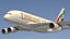 3D Emirates Airbus A380 SC