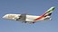 3D Emirates Airbus A380 SC