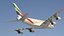 3D Emirates Airbus A380 SC