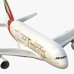 Emirates Airbus A380 SC