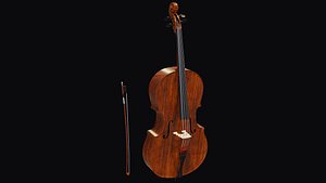 Cello - Gameready prop model