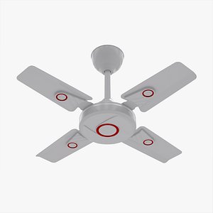 3D Mini Ceiling Fan model