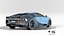 Bugatti Chiron -Rigged- Render Ready-unreal-vray-redshift