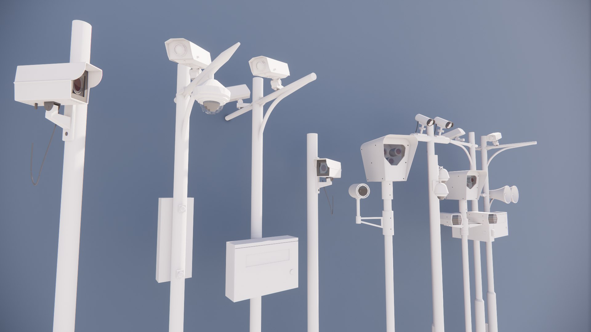 3D Model Security Cameras-A3 - TurboSquid 2218194