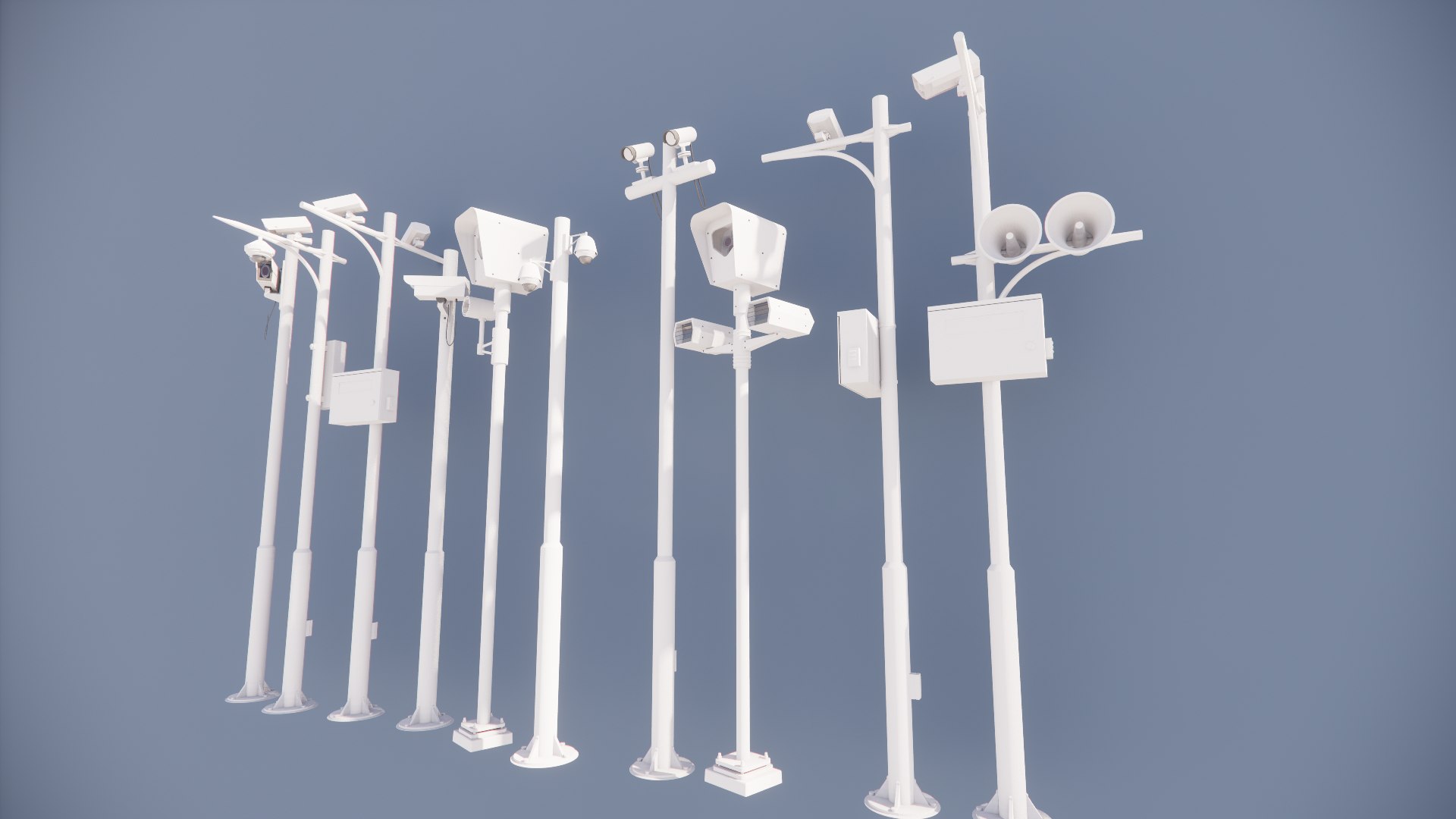3D Model Security Cameras-A3 - TurboSquid 2218194