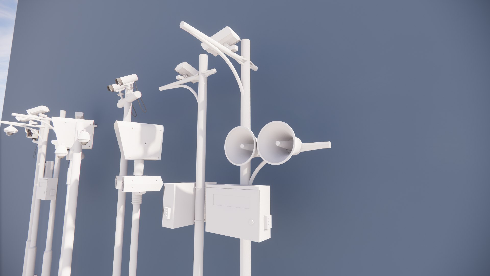 3D Model Security Cameras-A3 - TurboSquid 2218194