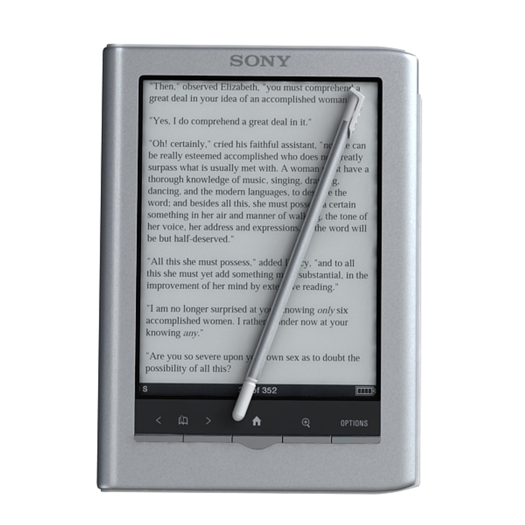 Sony Reader Prs 3d Model