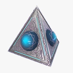 Fantasy artifact 3D model