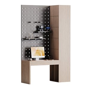 3D Workplace for Children 25 model