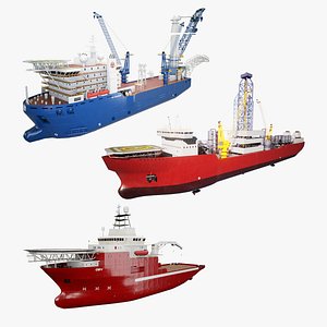 Oil Industry Ships Collection