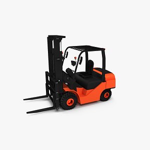 3d model forklift lift fork
