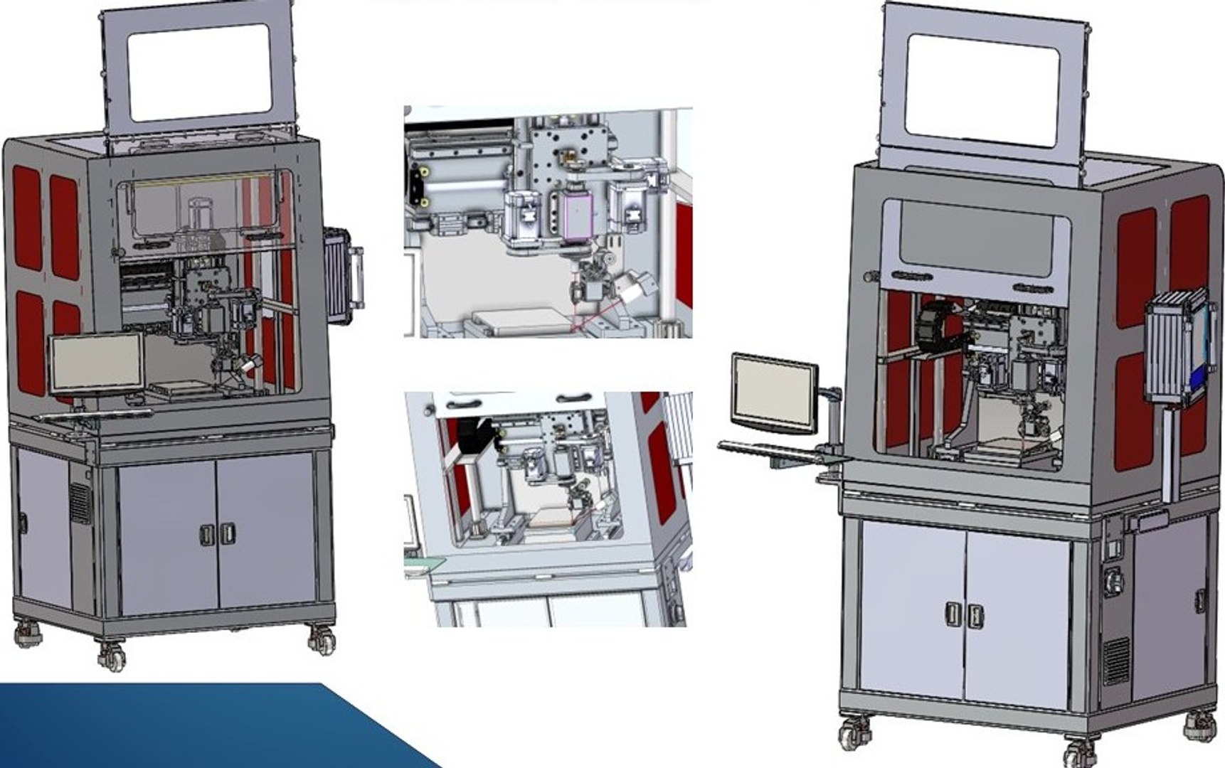 4-Axis CNC Machining Machine With Optical Vision System And Laser Depth ...