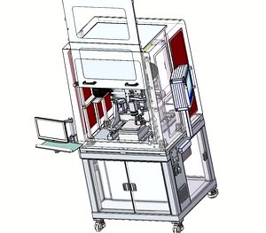 4-Axis CNC Machining Machine with Optical Vision System and Laser Depth Detection