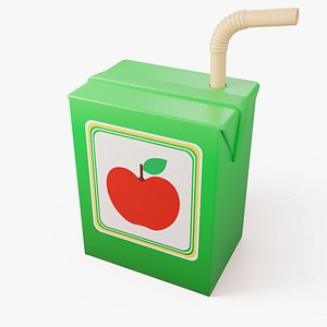 Stylized Juice Box