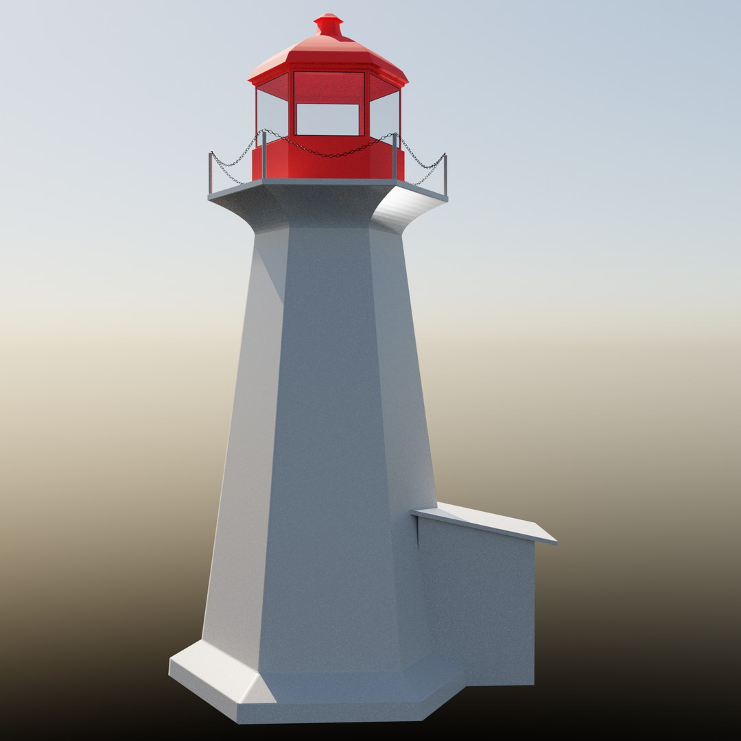 3D Lighthouse Light House Model - TurboSquid 1687093