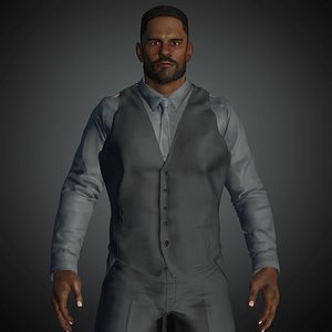 3D Realistic Business Man Kevin