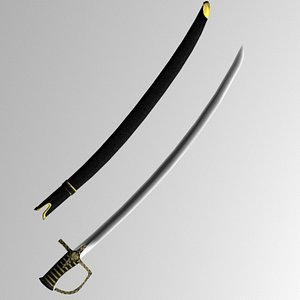 saber hussar 3d model