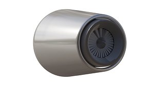 aeroplane thruster 3D